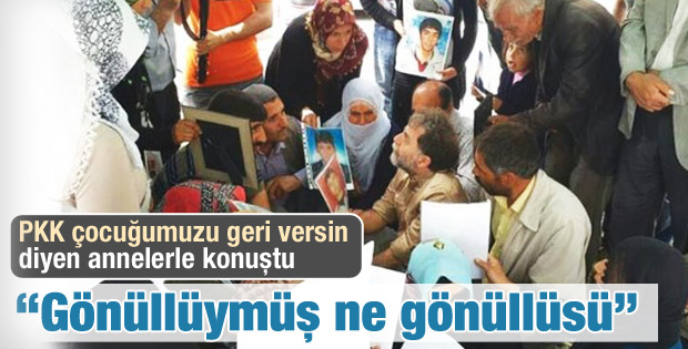 Ahmet Hakan Diyarbakırlı annelerle görüştü
