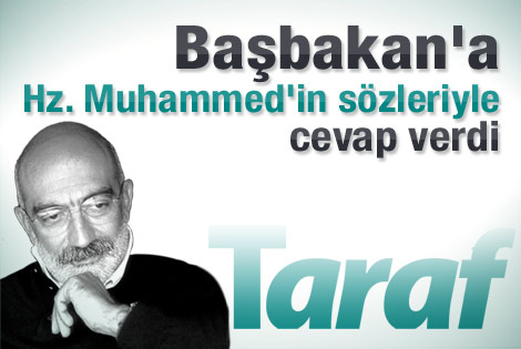 Ahmet Altan'ın Başbakan'a dava cevabı