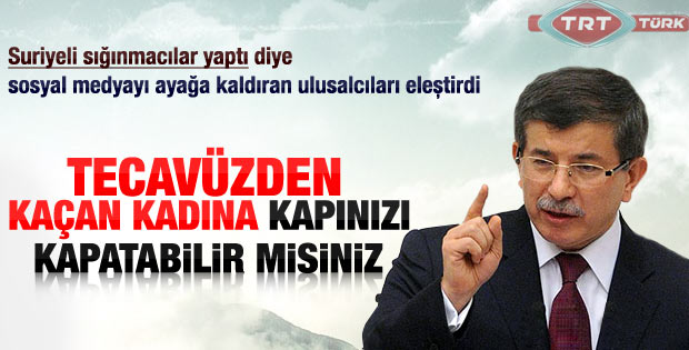 Ahmet Davutoğlu'ndan yeni açıklamalar