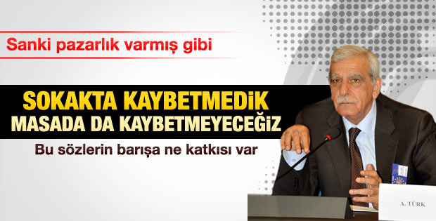 Ahmet Türk: Sokakta kazandık masada da kazanırız