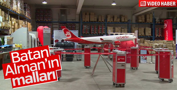 Air Berlin'in satışa çıkardığı mallar