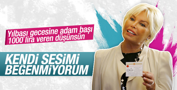 Ajda Pekkan: Sesimi beğenmiyorum