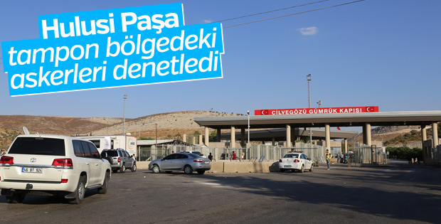 Genelkurmay Başkanı, Suriye sınırında