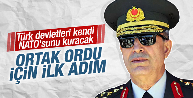 Hulusi Akar Türk ortak ordusu sorusunu yanıtladı