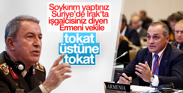 Genelkurmay Başkanı Ermeni vekile yanıt verdi