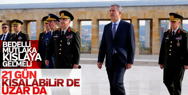 Hulusi Akar: Temel eğitimin kaldırılması uygun olmaz