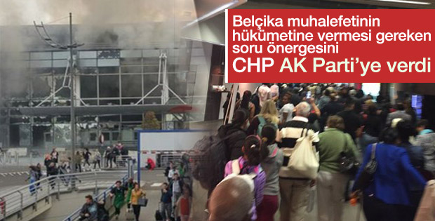 CHP Brüksel bombacısının bilgilerini istedi