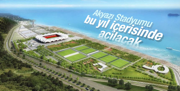 Akyazı Stadyumu'nda sona yaklaşıldı