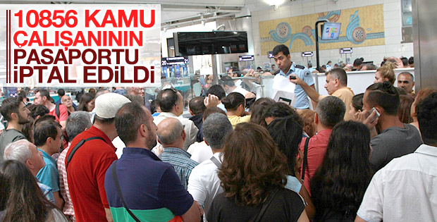 Efkan Ala: 10 bin 856 kişinin pasaportu iptal edildi