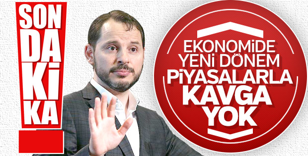 Bakan Albayrak'tan piyasalara mesaj