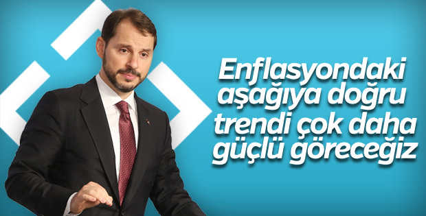 Berat Albayrak: Enflasyonda aşağı yönlü trendi göreceğiz