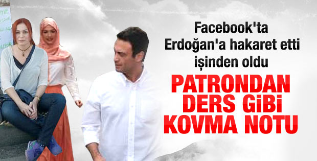 Başbakan Erdoğan'a hakaret işinden etti