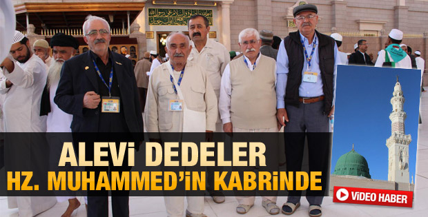 Alevi dedeleri ve Bektaşi babaları Medine'de - izle