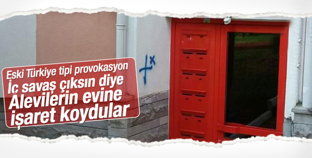 Ankara'da provokasyon: Alevilerin evleri işaretlendi