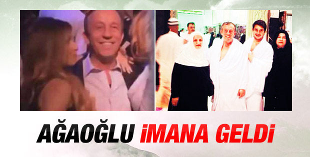 Ali Ağaoğlu Umre'ye gitti
