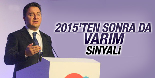 Ali Babacan'dan bakanlığa devam mesajı