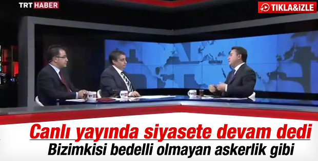 Babacan'dan siyasete devam mesajı İZLE
