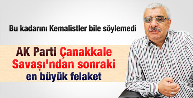 Ali Bulaç: AK Parti Çanakkale'den sonra en büyük felaket