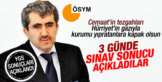 YGS sonuçları açıklandı
