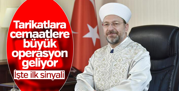 Tarikat ve cemaatlere denetleme mekanizması yolda