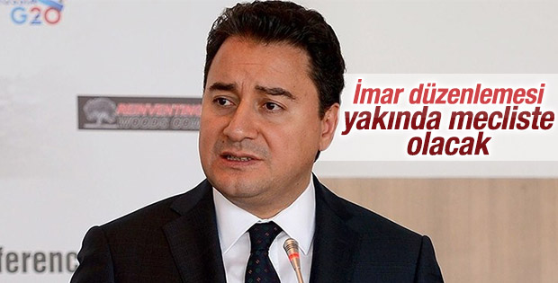 İmar düzenlemesi yakında mecliste olacak