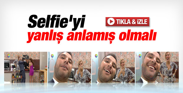 Alişan'dan omuz kamerası ile selfie İZLE