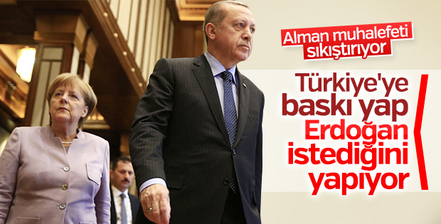Almanya'da Merkel'e İncirlik baskısı arttı