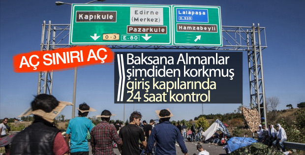 Almanya Avusturya sınırında 24 saat kontrol dönemi