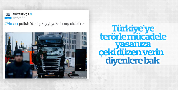 Alman polisi: Yanlış kişiyi gözaltına aldık