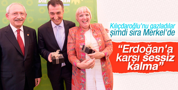 Yeşiller Partisi'nden Merkel'e Erdoğan çağrısı