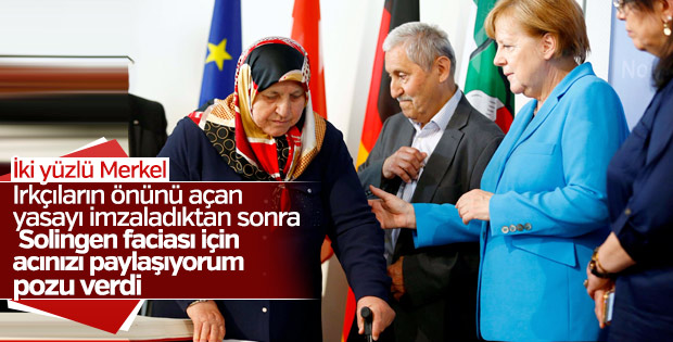 Alman medyası Merkel'in samimiyetini sorguluyor