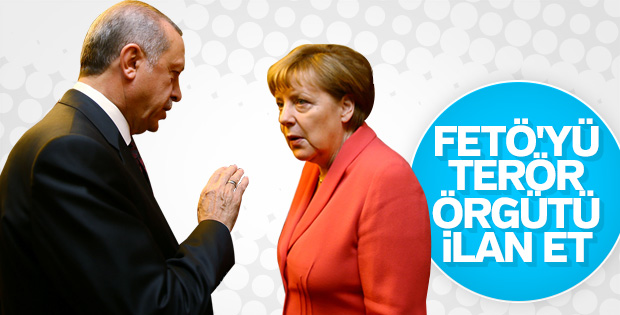 Erdoğan: Almanya teröre karşı mücadelede destek vermeli