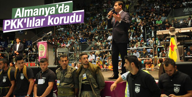 Selahattin Demirtaş'ı Almanya'da PKK'lılar korudu
