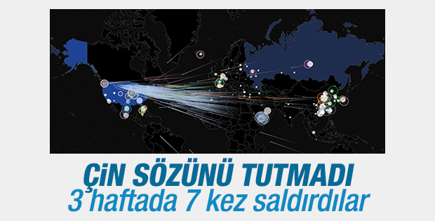 Çin'den ABD'ye siber saldırılar devam ediyor