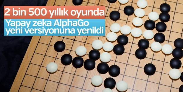 Yapay zeka AlphaGo'nun yeni versiyonu orijinalini yendi
