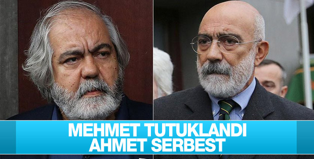 Ahmet Altan serbest, kardeşi Mehmet Altan tutuklandı