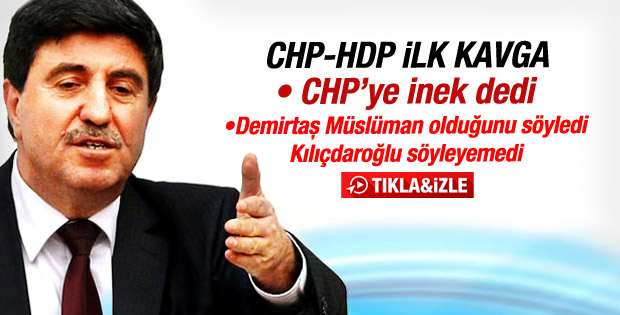 Altan Tan: CHP yerli inek gibi