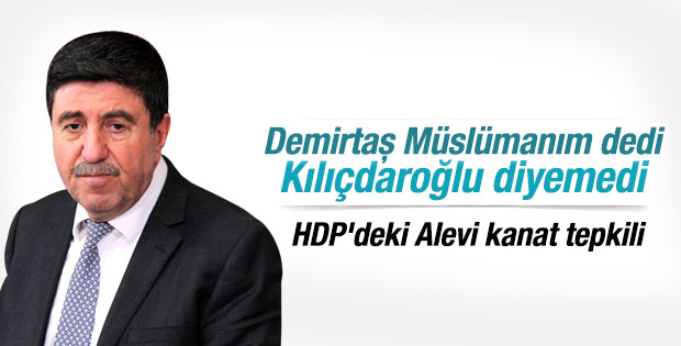 HDP Parti Meclisi toplantısında Altan Tan'a Alevi tepkisi