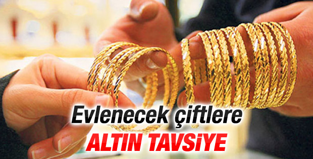 Evlenecek çiftlere altın tavsiyesi
