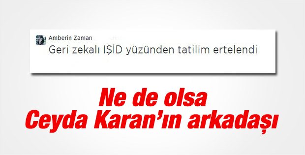 Amberin Zaman'dan tepki çeken IŞİD tweet'i