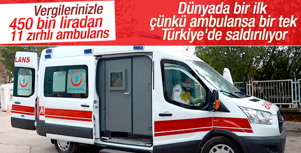 Diyarbakır Sur'a zırhlı ambulans gönderildi