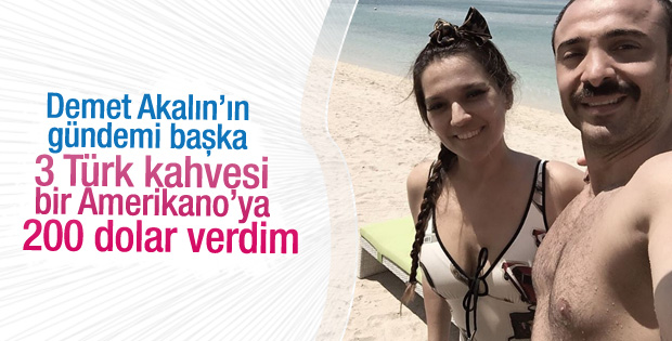 Demet Akalın Dubai'de fiyatlardan şikayetçi