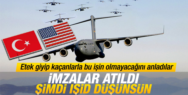 Türkiye ve ABD arasında imzalar atıldı