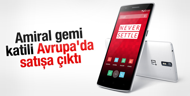 OnePlus One Avrupa'da satışa çıktı