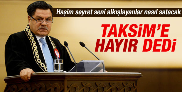 Anayasa Mahkemesi'nden Taksim açıklaması