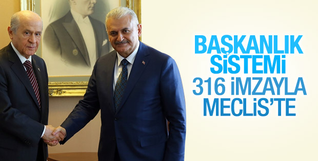 Anayasa değişikliği teklifi Meclis'te