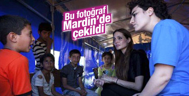 Angelina Jolie Mardin'de