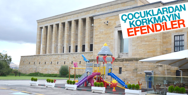 Anıtkabir'e çocuk parkı yapılmasına tepkiler var