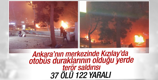 Ankara'da patlama