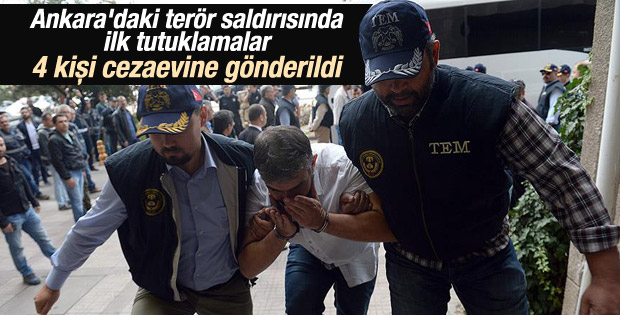 Ankara'daki terör saldırısında 4 kişi tutuklandı
